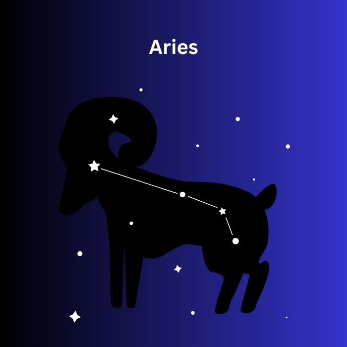 Illustration of Aries Constellation