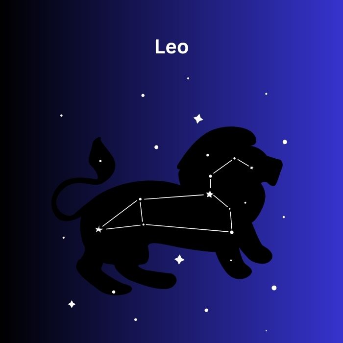 Illustration of Leo Constellation