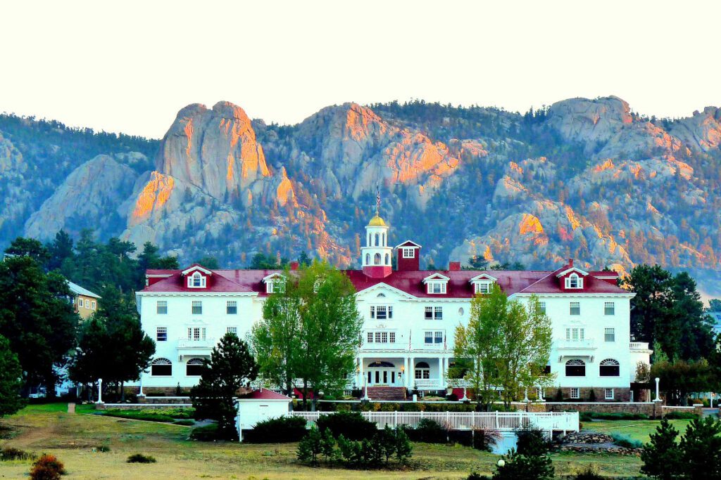 Sunrise over The Stanley Hotel - Haunted Places