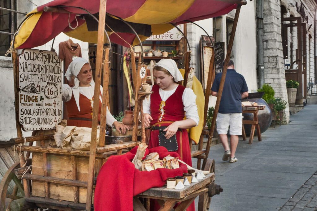 Authentic Estonian Street Snack in Old Town