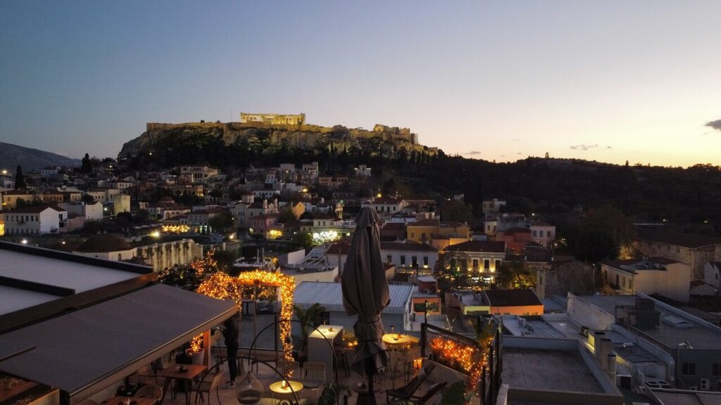 Attic Urban Rooftop Dining, Athens