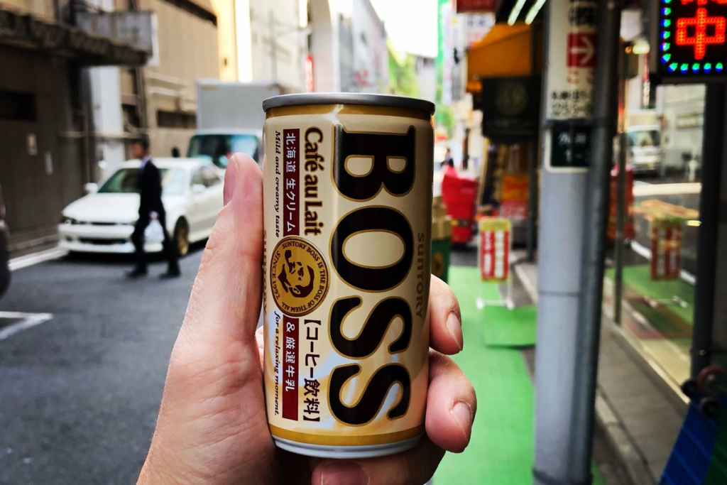 boss coffee_japanese vending machine