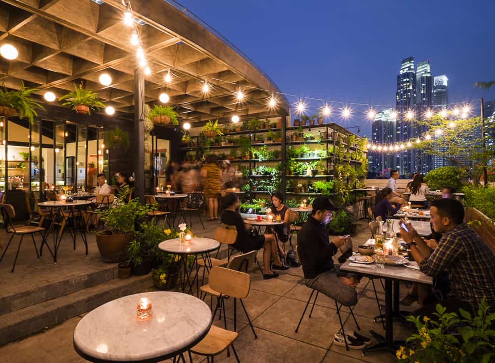 rooftop lounge and dining jakarta_hause rooftop