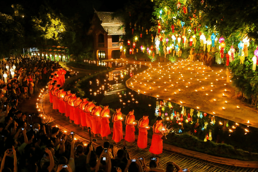 light festival in thailand