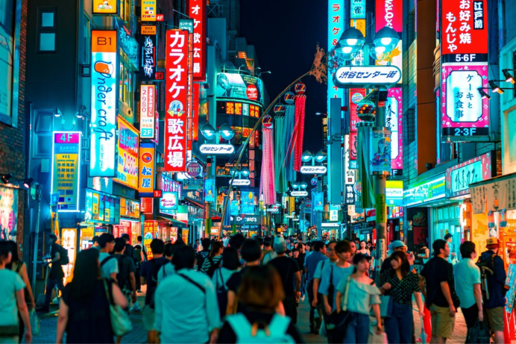 nightlife in japan