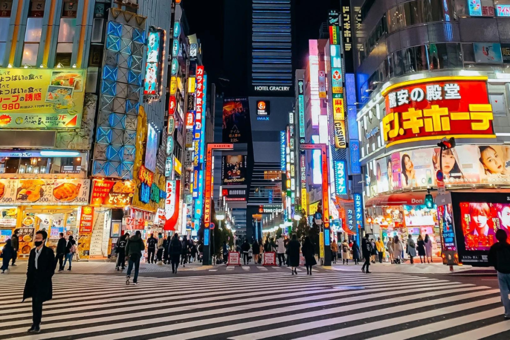 nightlife in japan