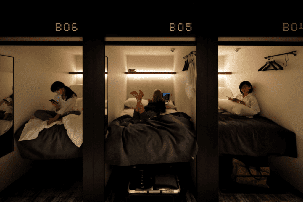 capsule hotel in tokyo_the millennials