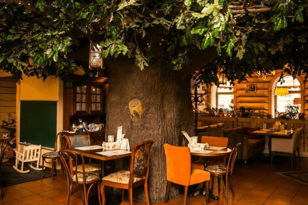 dinner in st petersburg - mama na dache