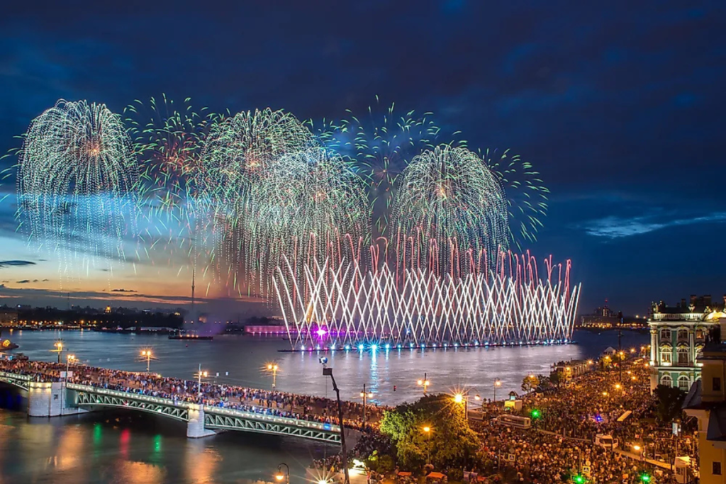 White Nights in St. Petersburg - The Scarlet Sails Celebration
