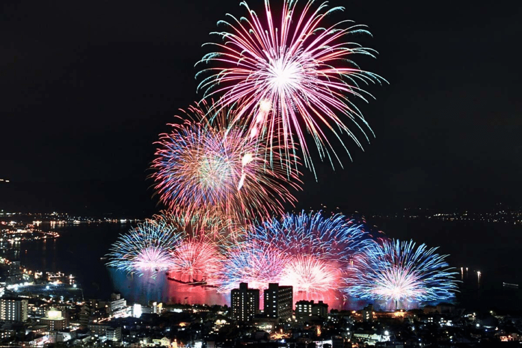 Hanabi Festival - Lake Suwa