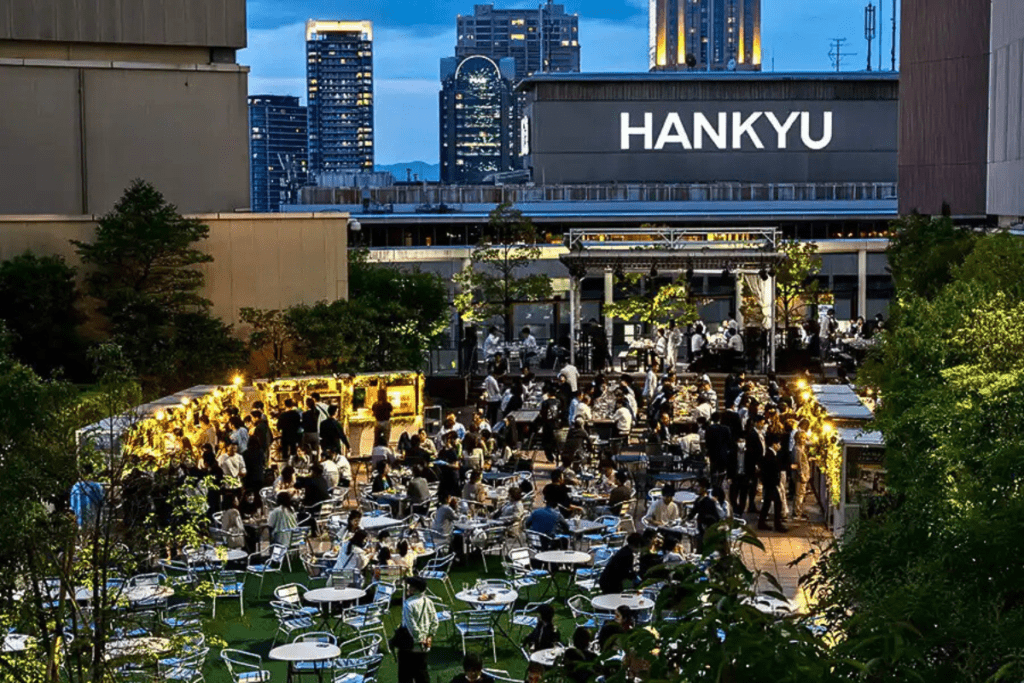 Summer Night in Japan - Beer Garden