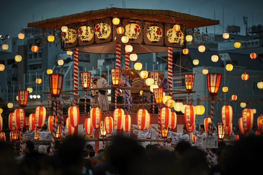 Summer Night in Japan - Obon